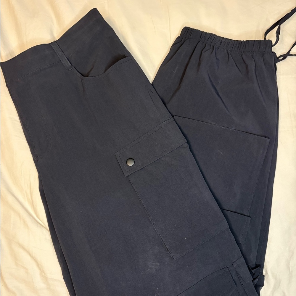 Black Cargo Pants